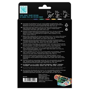 Faber Castell Black Edition Shake and Paint Classic Acrylic Markers Pack of 6 AG285507 2