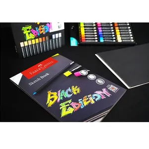Faber Castell Black Edition Black Paper Sketch Book PL104029 2