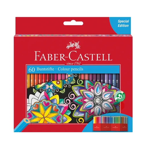 Faber-Castell Classic Colour Pencils Set of 60 (PL111260) 0