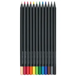 Faber Castell Black Edition 12 Colours Pencil Long PL116412 3