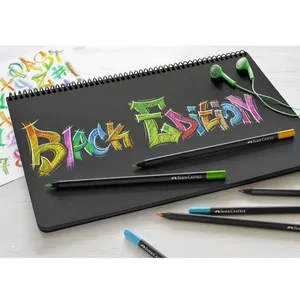 Faber Castell Black Edition 12 Colours Pencil Long PL116412 4
