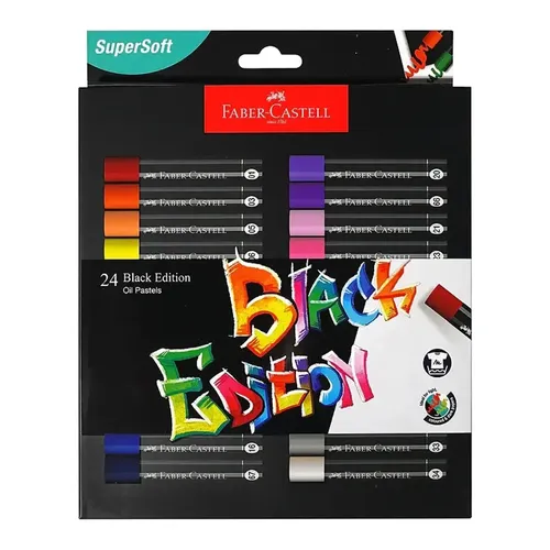 Faber Castell Colouring Book Black Edition VP Set A 6