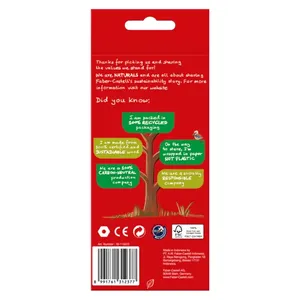 Faber Castell Naturals Colour Pencils 12 Colours PL115012 2