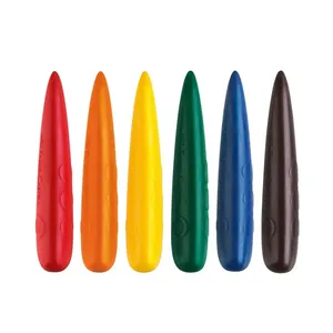 Faber Castell Little Creatives Easy Grip Finger Crayons Box of 6 PL122606 3