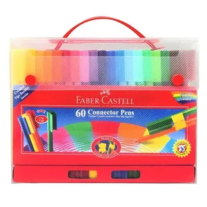 Faber Castell Connector Pen 60 Colours Gift Pack PL155071 0