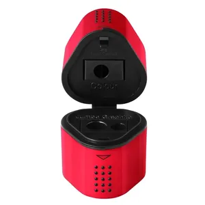 Faber Castell Grip 2001 Trio Sharpener BlackBerry PL183801 2