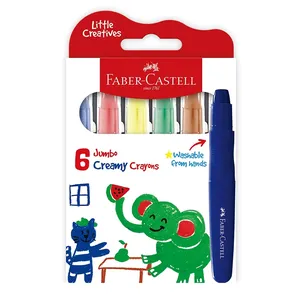 Faber Castell Little Creatives Jumbo Creamy Crayon Box of 6 PL37010223 0