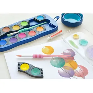 Faber Castell Grip Paint Brush Pastel Pack of 4 Colours PL481620 2