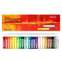 Pentel Oil Pastels Large Sticks 24 Colours GHT-24 0