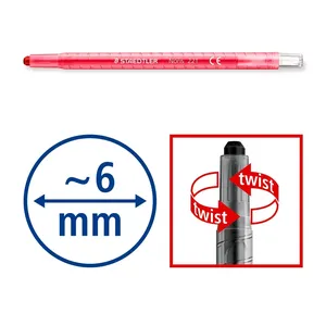 Staedtler Wax Twister Noris Club Box of 12 221NWP12 5