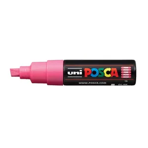 Uni Posca Paint Markers PC-8K 8mm Broad Posca Markers with Broad Chisel 10