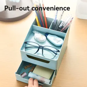 Deli Desktop Storage Box EZ421 (155 x 195 x 145mm) 3