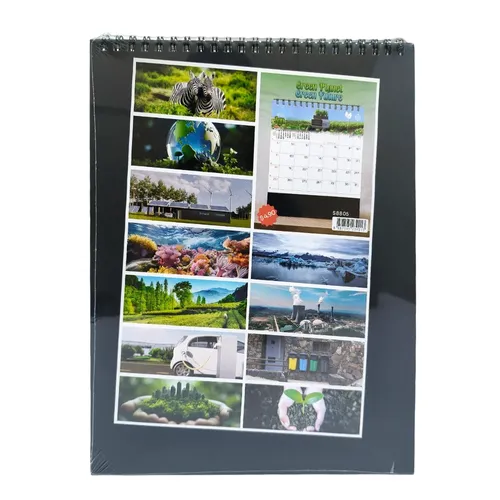 Desktop Calendar - Eco Journey to a Bright Tomorrow (S8805) 3
