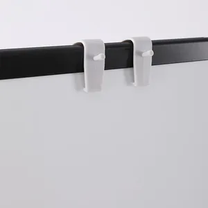 Deli Magnetic Double Sided Whiteboard and Chalkboard Easel Stand E7893  6