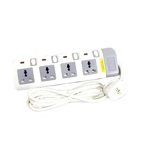 4 Way 3 Meter Multi Extension Socket 6714N / 6814/ 6314N-3M 2