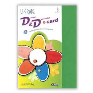 U-Grade Design and Decorative Card A4 230gsm UG-DDCA4 (Pack of 15) 0