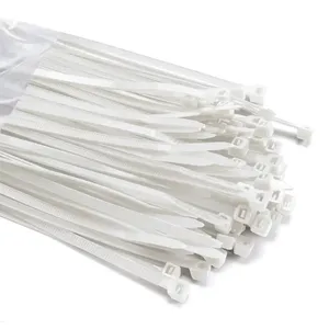 Cable Tie 7.6 x 400mm (15.7 Inch) Pack of 100 - White 2