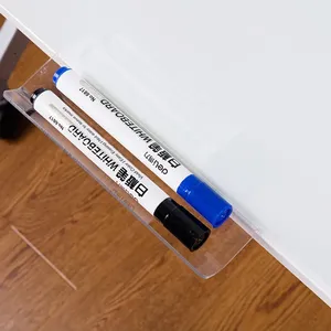 Deli Wall Mounted Magnetic Glass Board (600 x 900mm) 8735B - White 2