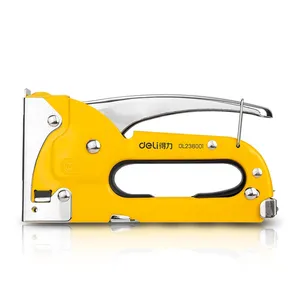 Deli Staple Gun EDL238001 (4-8mm) Yellow+Silver 0