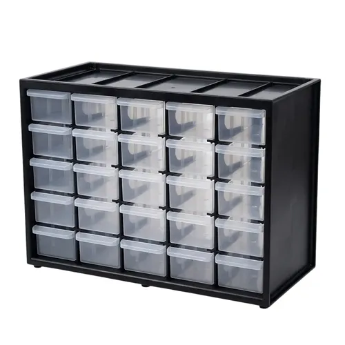 TPE M25D 25-Drawer Storage Organizer Cabinet (H223 x L303 x W125mm) 0