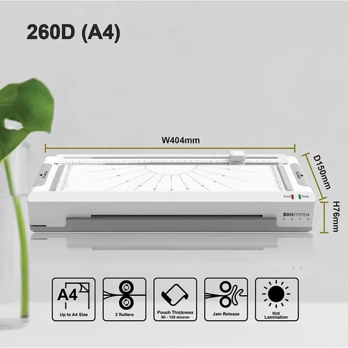Biosystem Laminator 4in1 A4 260D 4