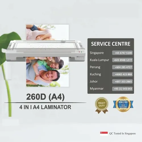 Biosystem Laminator 4in1 A4 260D 6