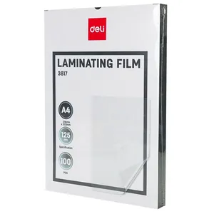 Deli A4 Laminating Pouch 125 Micron 3817 2