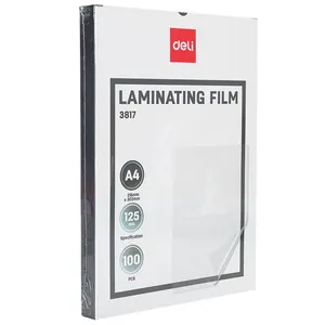 Deli A4 Laminating Pouch 125 Micron 3817 3