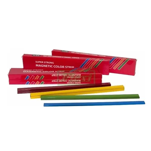 Flexi Magnetic Bar Strip MS-200 - (Pack of 12) Assorted Color 0