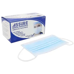 Assure Surgical Face Mask 3-Ply (Box of 50) 0
