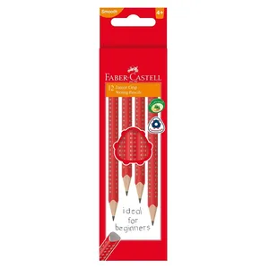 Faber Castell Junior Grip Graphite Beginner Pencils Pack of 12 PL116594 0