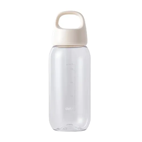 Deli Water Bottle 580ml BPA-Free - White (LL318) 0