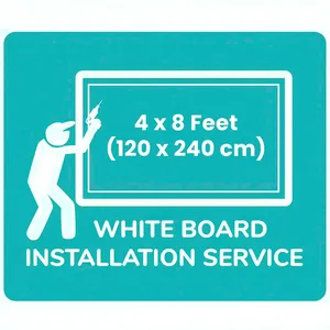 White Board Installation Service for 4 x 8 Feet (120 x 240 cm) 0