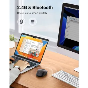 UGREEN MU006‑90855 Ergonomic Wireless Mouse (2.4 G and Bluetooth) 3