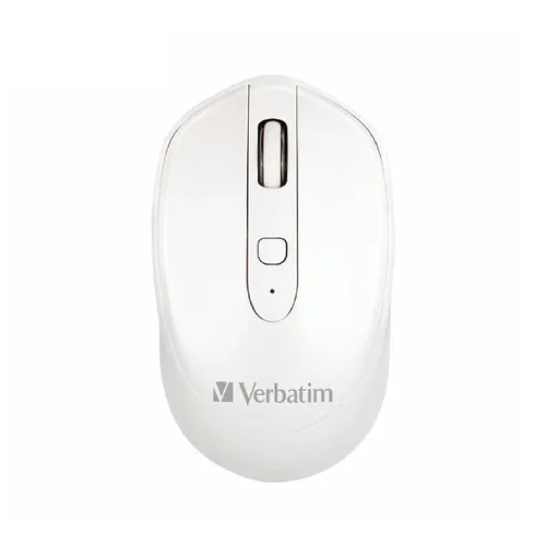 Verbatim Rechargeable Wireless Mouse 66382 - Tonal White 0