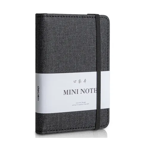Deli A7 Hard Cover Notebook 96 Sheets 80gsm - (22235) 0