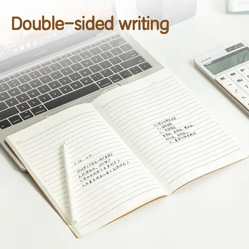 Deli A5 Sewing Notebook 40 Sheets - Brown (FA540) 4