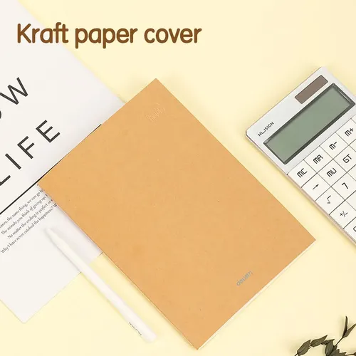 Deli A5 Sewing Notebook 40 Sheets - Brown (FA540) 5