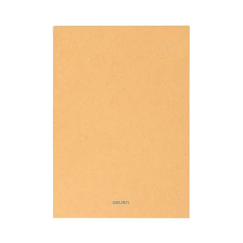Deli A5 Sewing Notebook 40 Sheets - Brown (FA540) 0