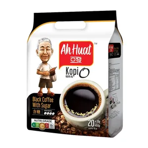 Ah Huat 2-in-1 Kopi O with Sugar (20g x 20 Sachets / Pack) 0