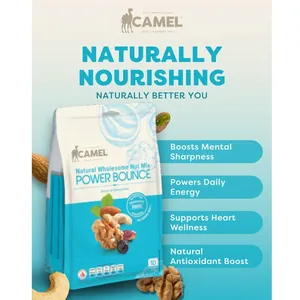 Camel Natural Wholesome Nut Mix Power Bounce (10 Packs x 250g) 3