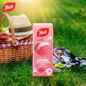 Yeo's Packet Drink Light Lychee 250ml x 24 6