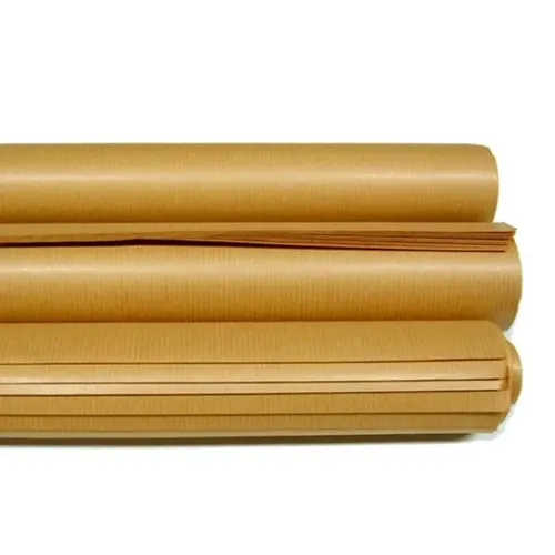 Brown Ribbed Kraft Paper 50gsm (35 x 47 Inch) Roll of 50 2