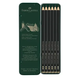 Faber Castell Pitt Graphite Matt Pencils Tin of 6 AG115207 2