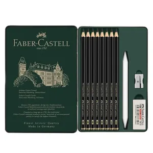 Faber Castell Pitt Graphite Matt Pencils Tin of 11 AG115220 2