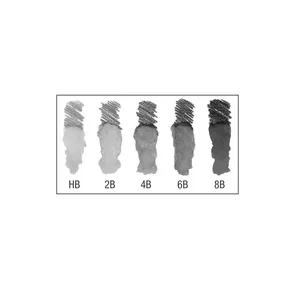 Faber Castell 9000 Graphite Aquarelle Pencil in Tin of 5 AG117805 3
