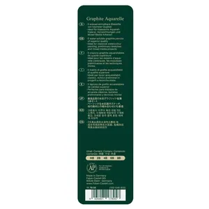 Faber Castell 9000 Graphite Aquarelle Pencil in Tin of 5 AG117805 5