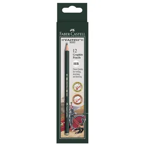 Faber Castell 9000 Graphite Pencil HB Box of 12 GW1171HB 0