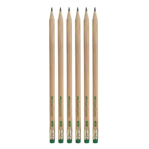 Faber Castell Naturals Graphite 2B Pencils Box of 6 PL111502 3