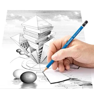 Staedtler Mars 100 Pencil HB Box of 12 4